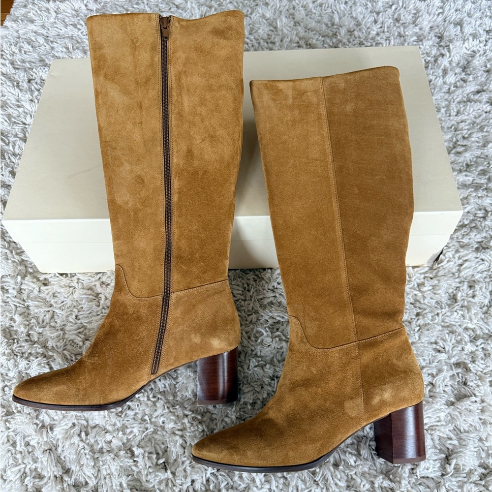NEW IN BOX - Sezane Adele boots - tan - Size 9 or EU 40 - Picture 7 of 13